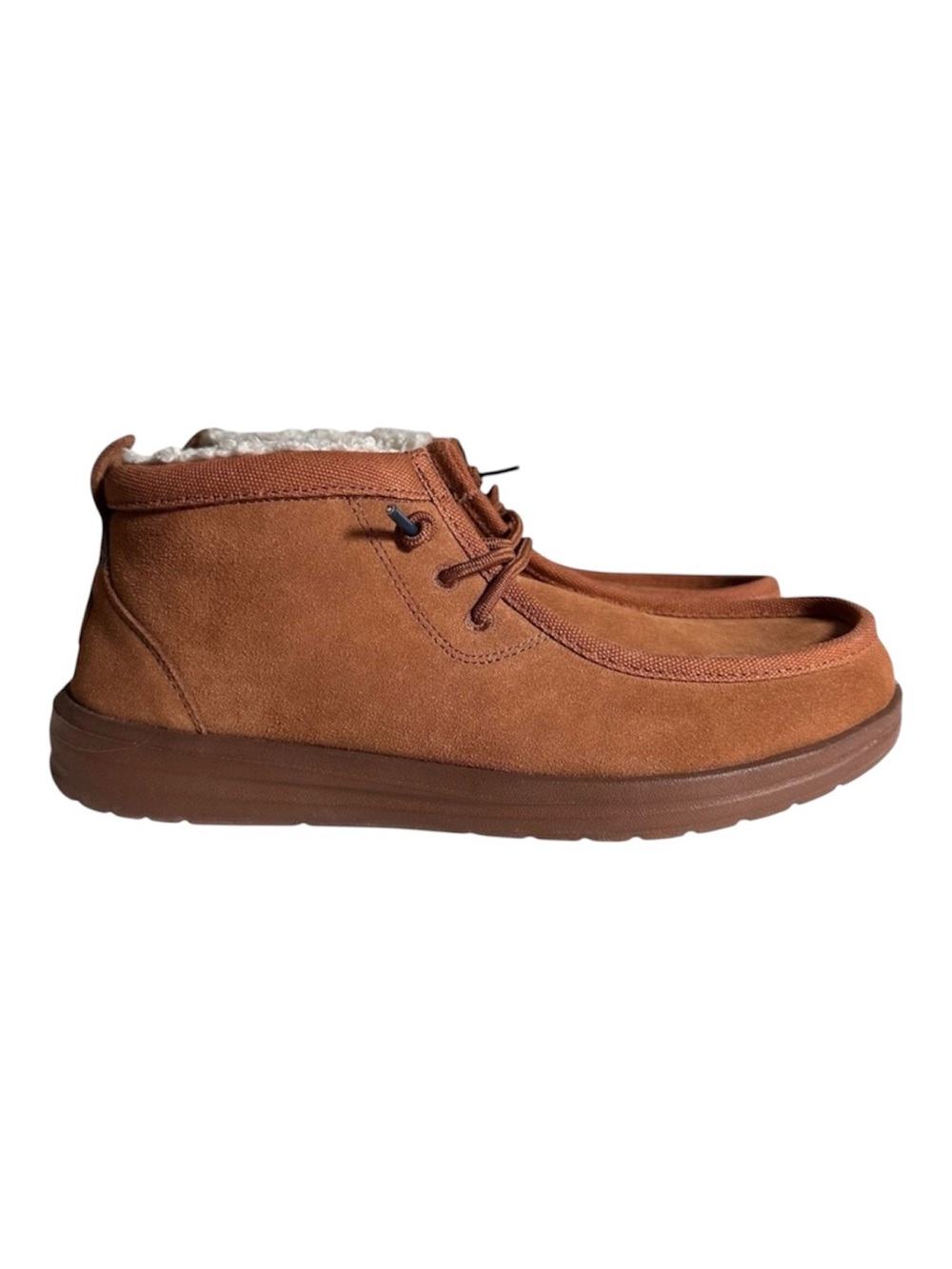 Hey Dude Brown Wally Mid Gripr Warmth Chukka Boots